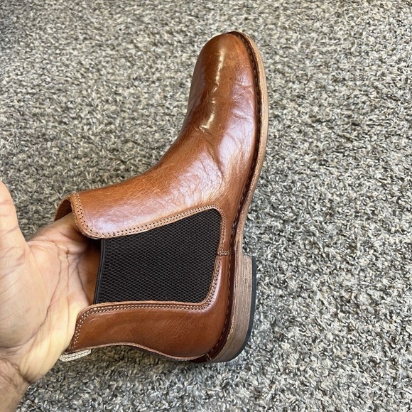 ASTORFLEX Bitflex Chelsea Boot Camel Brown Leather 45 US 12 LEFT SHOE ONLY READ